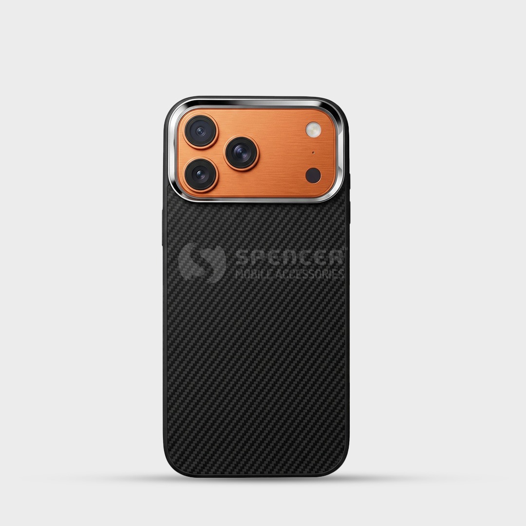 iPefet Carbon Fiber Anti-Shock Case for iPhone 17 Series